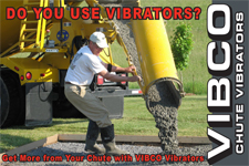 Concrete Chute Vibrator Postcard #1